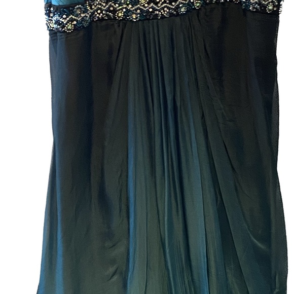 Shahani Couture ombré chiffon evening gown size 18 - Picture 10 of 15